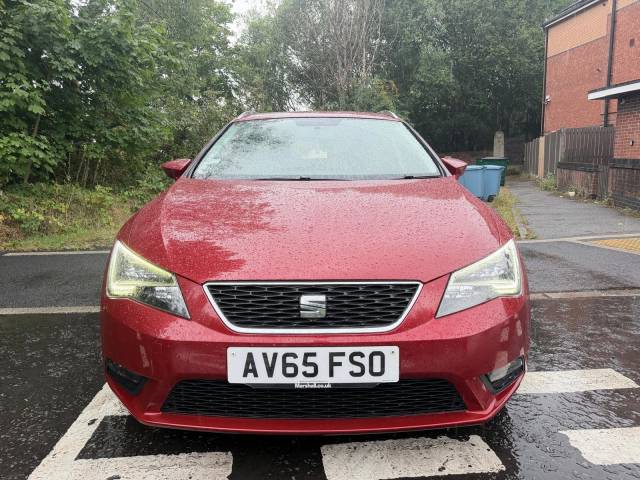 SEAT Leon 1.6 TDI SE Sport Tourer Euro 6 (s/s) 5dr Estate Diesel Red